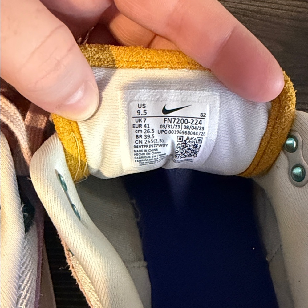 NEW RARE Nike Air Max 1 ‘87 PRM Tan Lines Running Shoes
Women’s 9.5 - Picture 6 of 8
